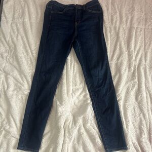 SO Women's Dark Indigo Skinny Jeans